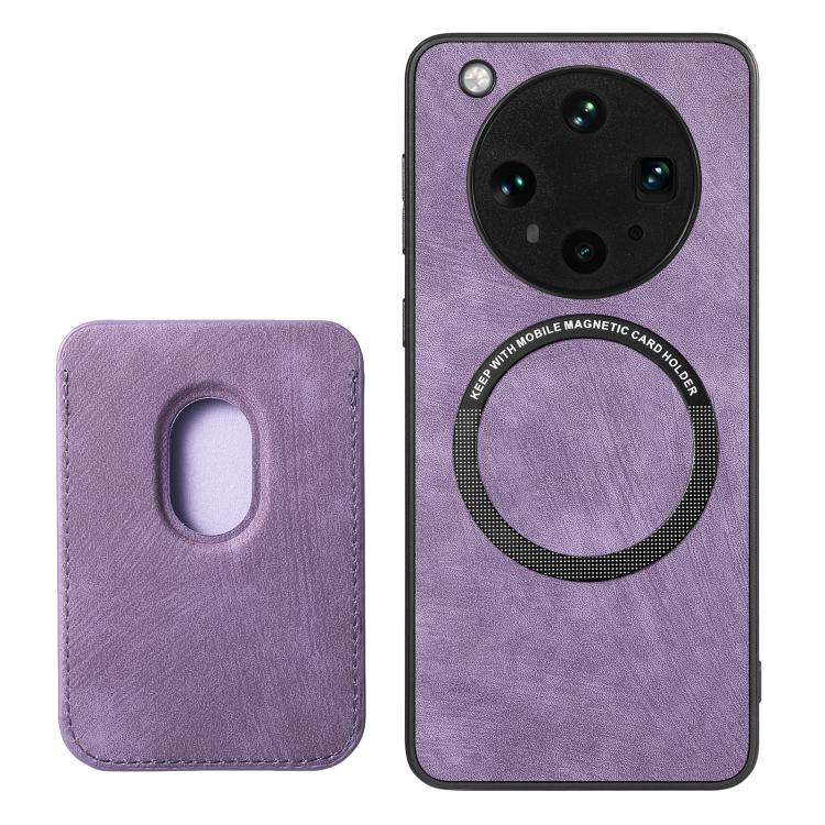 For OPPO Find X8 Ultra Retro Leather Card Bag Magnetic Phone Case