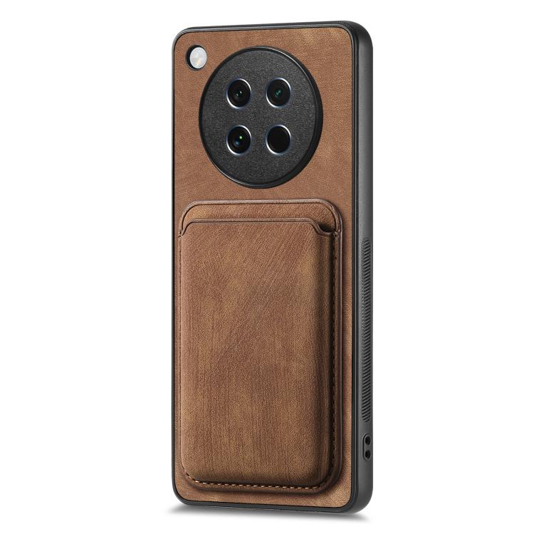 For OPPO Find X8s Retro Leather Card Bag Magnetic Phone Case