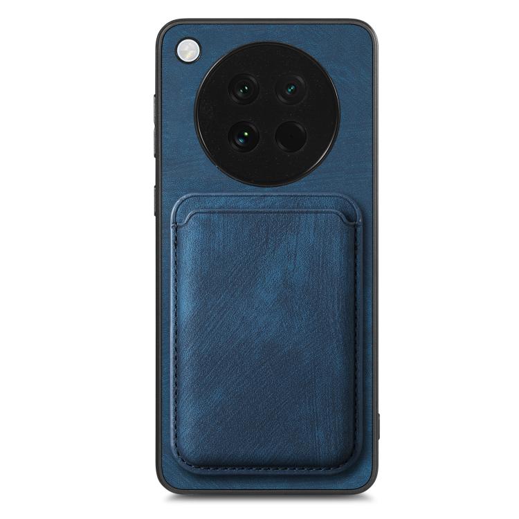 For OPPO Find X8s Retro Leather Card Bag Magnetic Phone Case