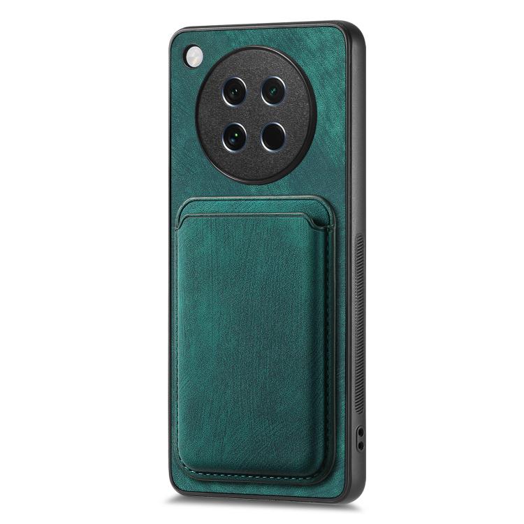 For OPPO Find X8s Retro Leather Card Bag Magnetic Phone Case