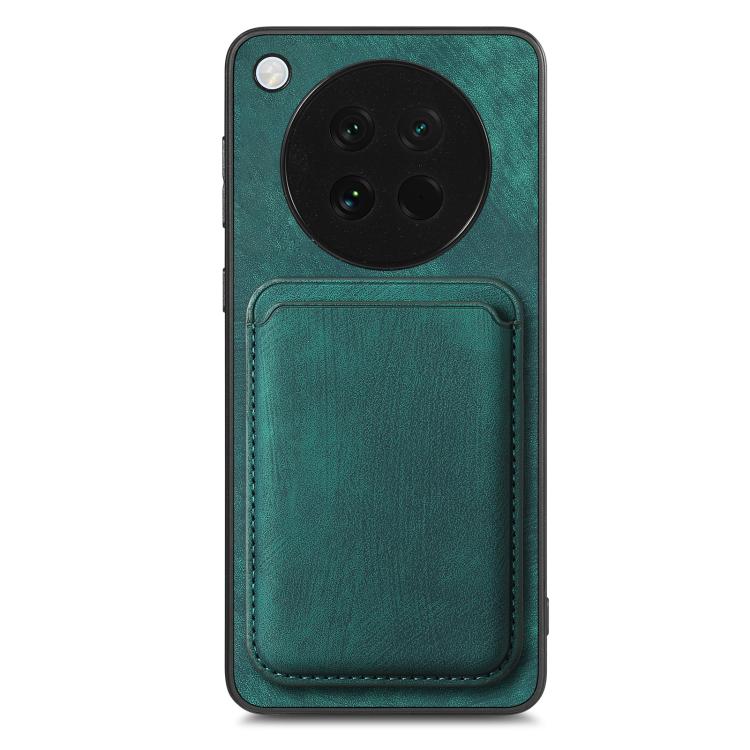 For OPPO Find X8s Retro Leather Card Bag Magnetic Phone Case