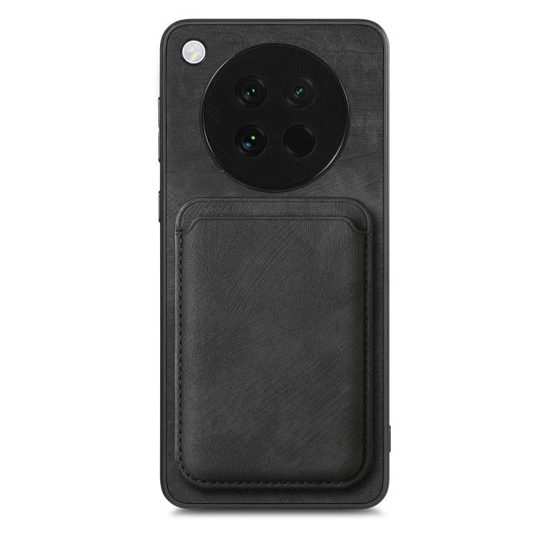 For OPPO Find X8s Retro Leather Card Bag Magnetic Phone Case