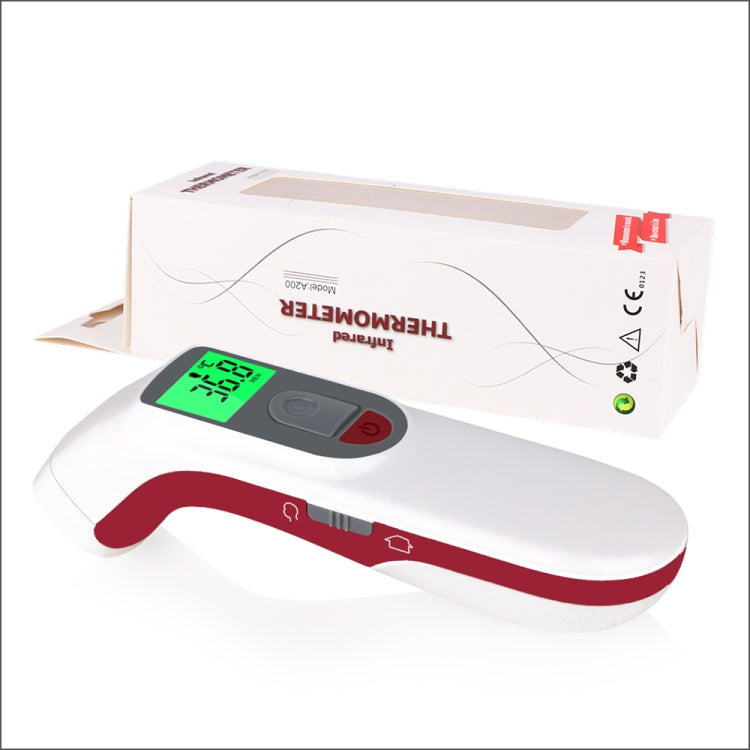 A200  Baby Thermometer Electronic Forehead LED Display Digital Thermometer Baby Fever Infrared Kids Thermometer