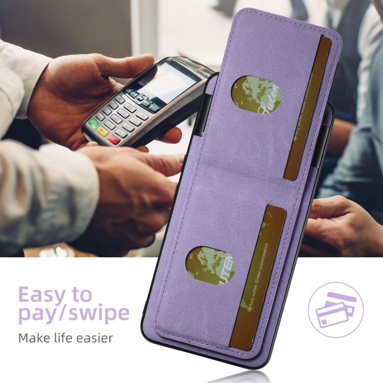 For Google Pixel 9 Pro Suteni H03 Litchi Leather Card Bag Stand Back Phone Case