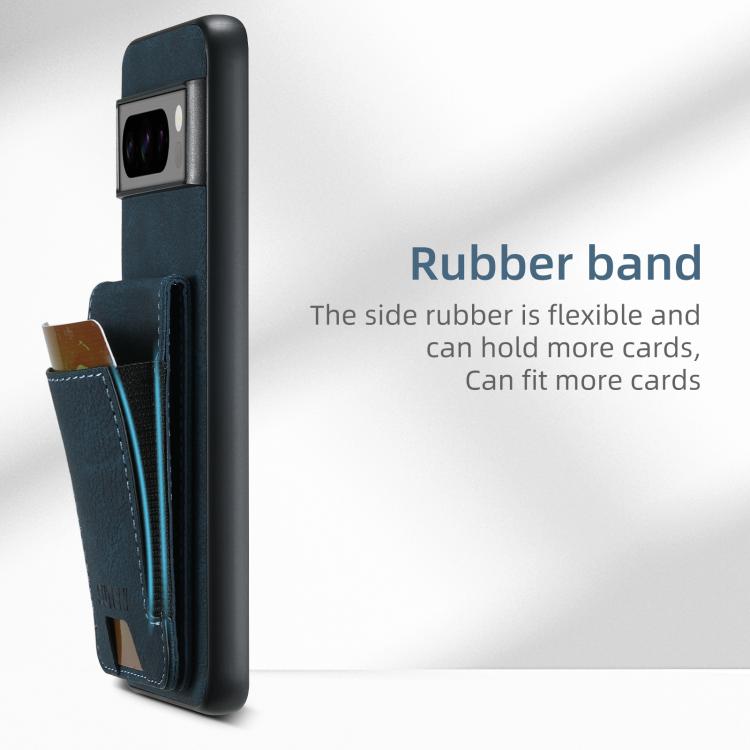 For Google Pixel 9 Suteni H03 Litchi Leather Card Bag Stand Back Phone Case