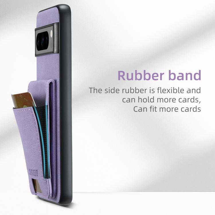 For Google Pixel 9 Suteni H03 Litchi Leather Card Bag Stand Back Phone Case