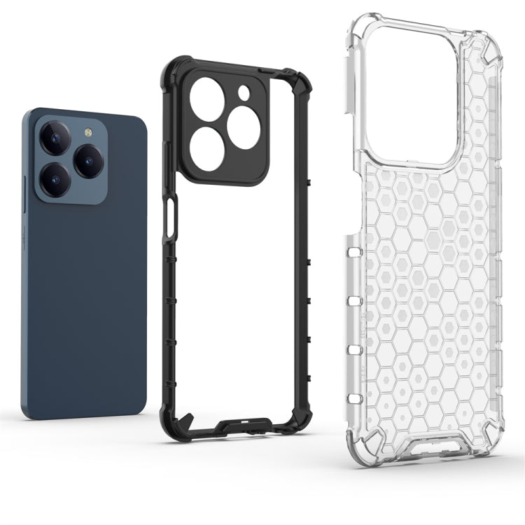 For Realme C63 4G Shockproof Honeycomb Phone Case