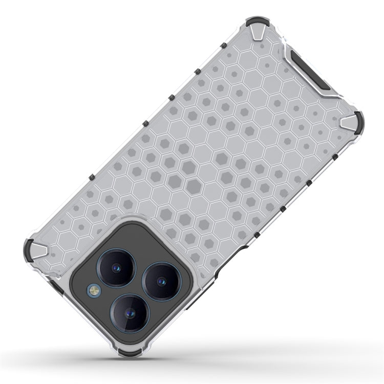 For Realme C63 4G Shockproof Honeycomb Phone Case