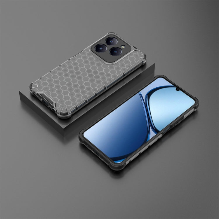 For  Realme C61 4G Shockproof Honeycomb Phone Case