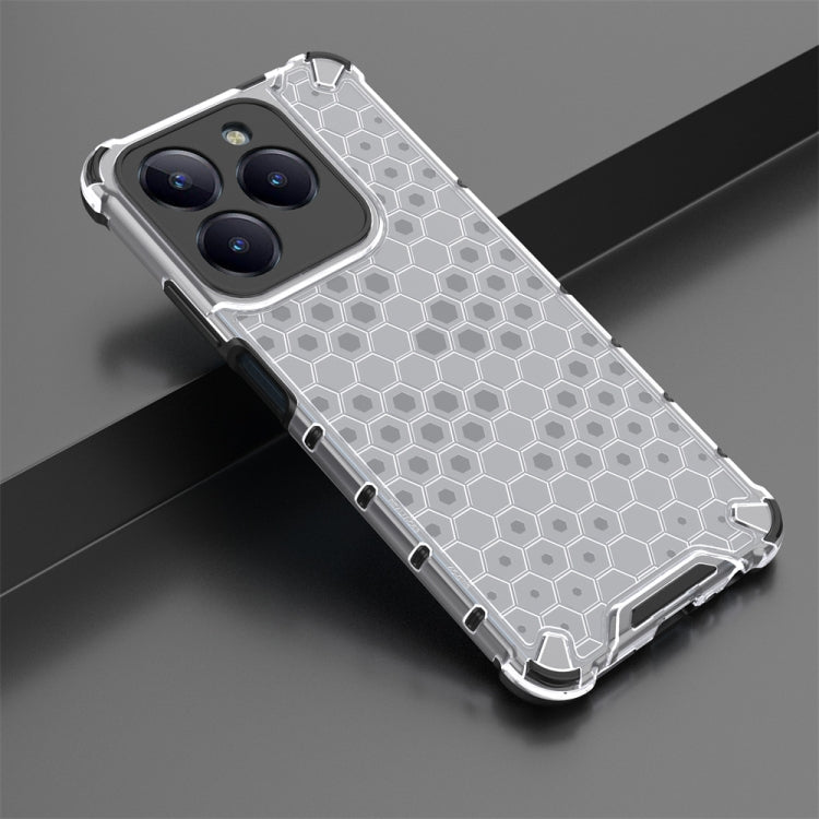 For  Realme C61 4G Shockproof Honeycomb Phone Case