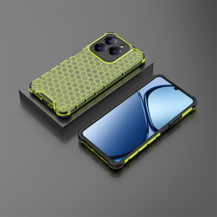 For  Realme C61 4G Shockproof Honeycomb Phone Case