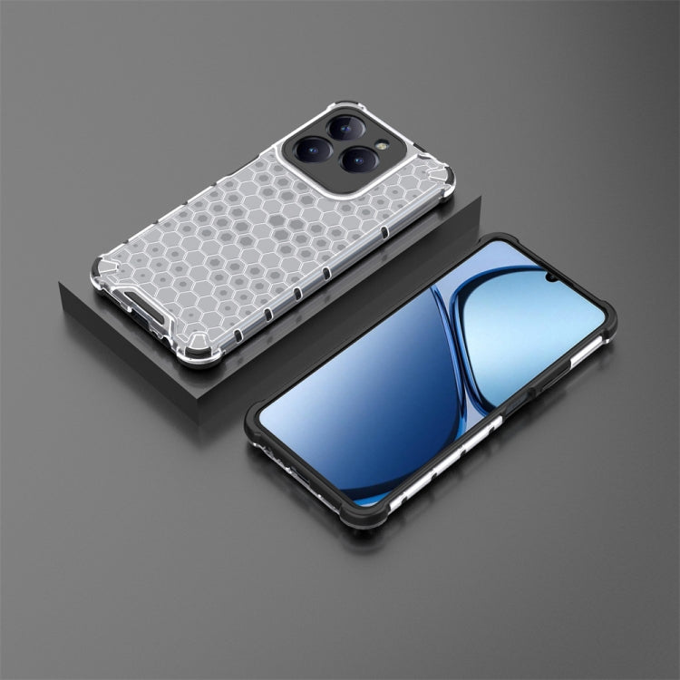 For Realme Narzo N63 4G Shockproof Honeycomb Phone Case