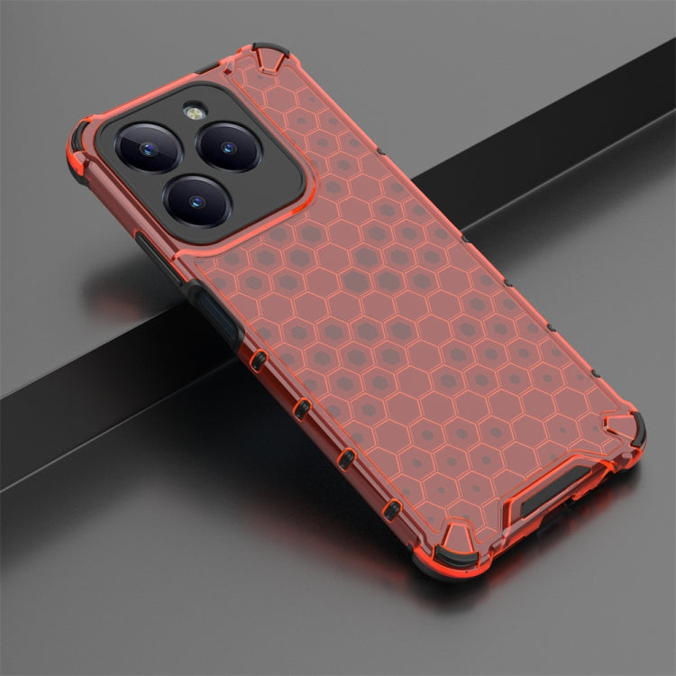 For Realme Narzo N63 4G Shockproof Honeycomb Phone Case