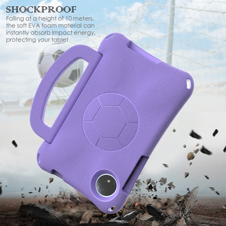 For Xiaomi Redmi Pad SE 8.7 2024 Handle Football Shaped EVA Shockproof Tablet Case