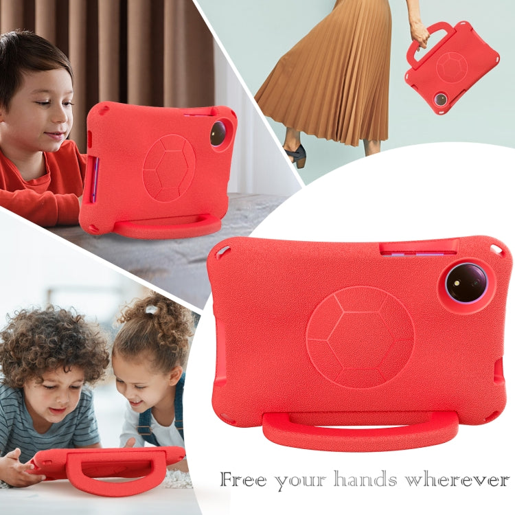 For Xiaomi Redmi Pad SE 8.7 2024 Handle Football Shaped EVA Shockproof Tablet Case