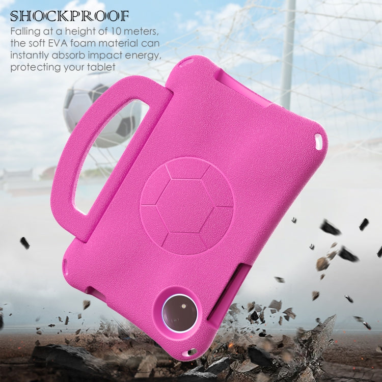 For Xiaomi Redmi Pad SE 8.7 2024 Handle Football Shaped EVA Shockproof Tablet Case