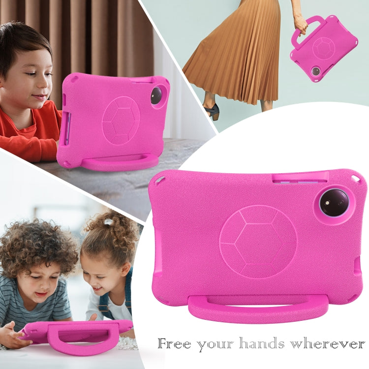 For Xiaomi Redmi Pad SE 8.7 2024 Handle Football Shaped EVA Shockproof Tablet Case