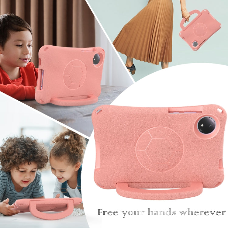 For Xiaomi Redmi Pad SE 8.7 2024 Handle Football Shaped EVA Shockproof Tablet Case