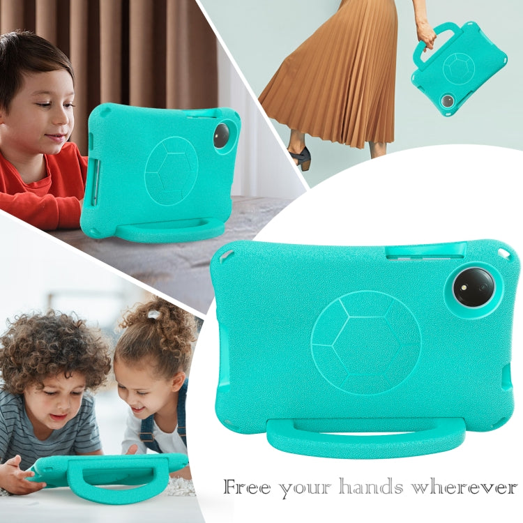 For Xiaomi Redmi Pad SE 8.7 2024 Handle Football Shaped EVA Shockproof Tablet Case