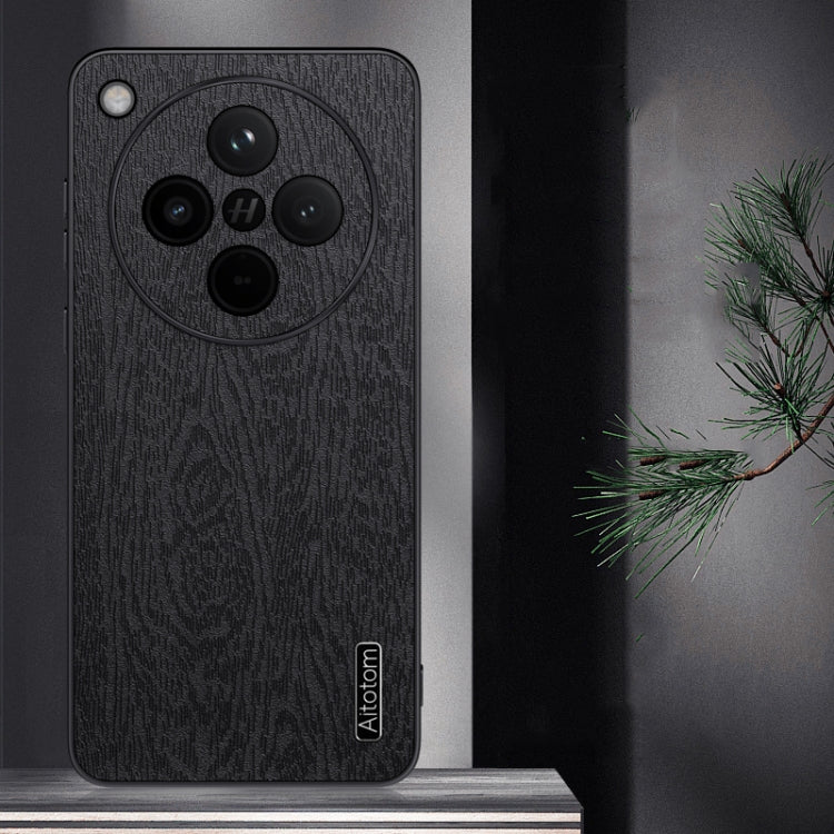 For OPPO Find X8 Pro Tree Bark Leather Shockproof Phone Case