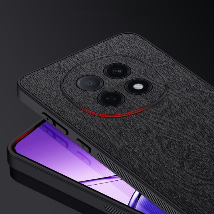 For  OPPO A5  Pro China Tree Bark Leather Shockproof Phone Case