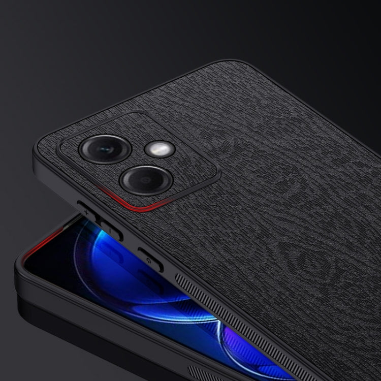 For Xiaomi Redmi 12 5G Tree Bark Leather Shockproof Phone Case