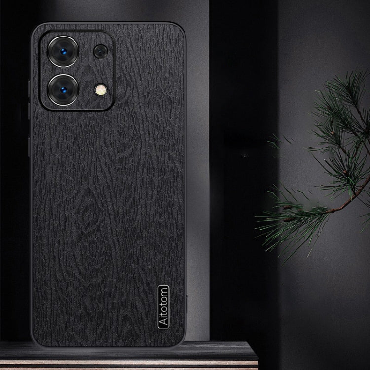 For Xiaomi Redmi Note 13 Pro 5G Tree Bark Leather Shockproof Phone Case