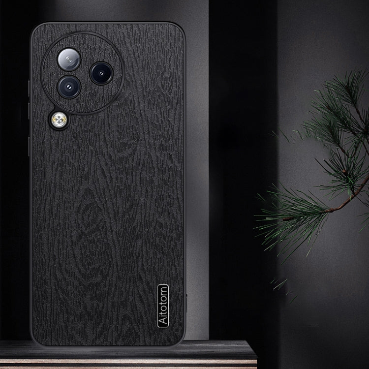 For Xiaomi Civi 3 Tree Bark Leather Shockproof Phone Case
