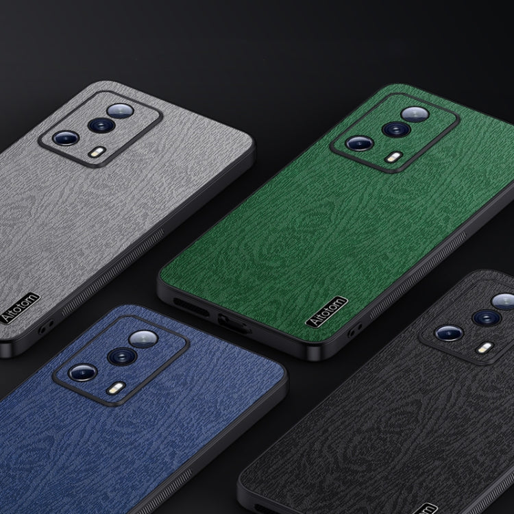 For Xiaomi Civi 2 Tree Bark Leather Shockproof Phone Case