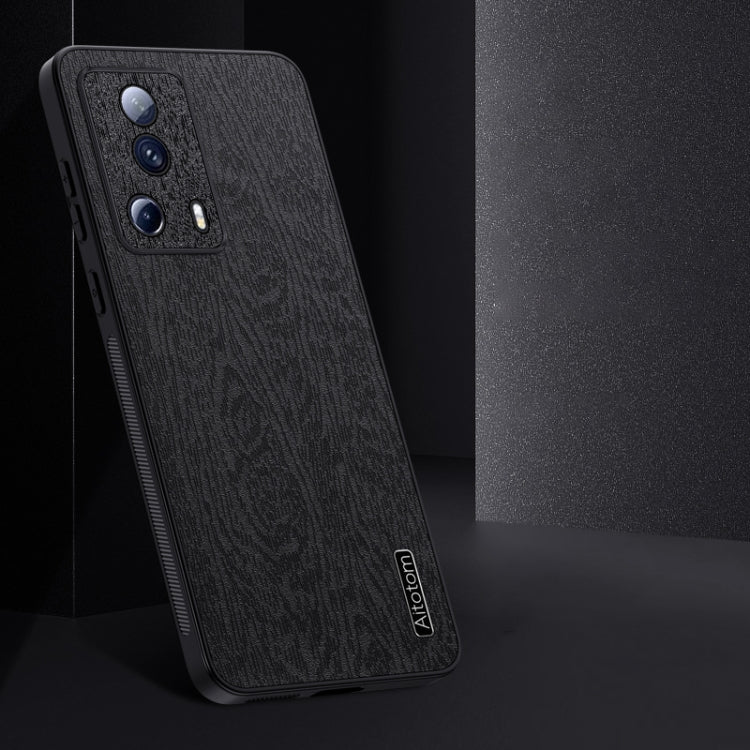 For Xiaomi Civi 2 Tree Bark Leather Shockproof Phone Case