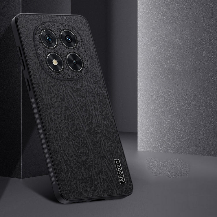 For Xiaomi Redmi Note 14 Pro 5G Tree Bark Leather Shockproof Phone Case