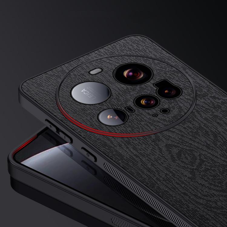 For Xiaomi 15 Ultra Tree Bark Leather Shockproof Phone Case