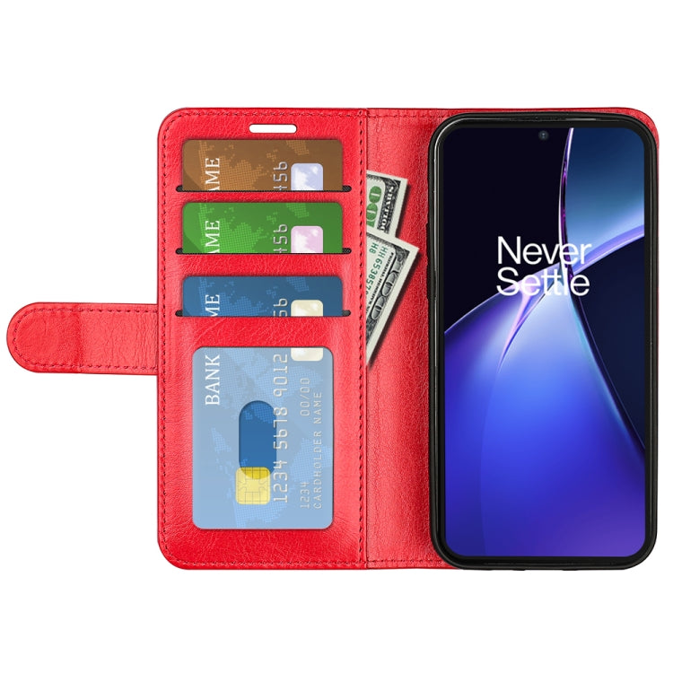 For OnePlus Nord CE 4 Lite 5G R64 Texture Horizontal Flip Leather Phone Case