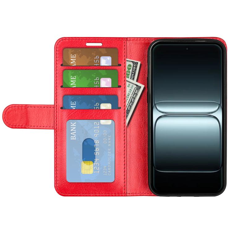 For OnePlus 13T R64 Texture Horizontal Flip Leather Phone Case