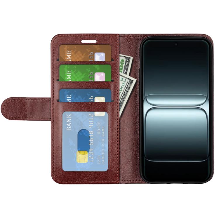 For OnePlus 13T R64 Texture Horizontal Flip Leather Phone Case
