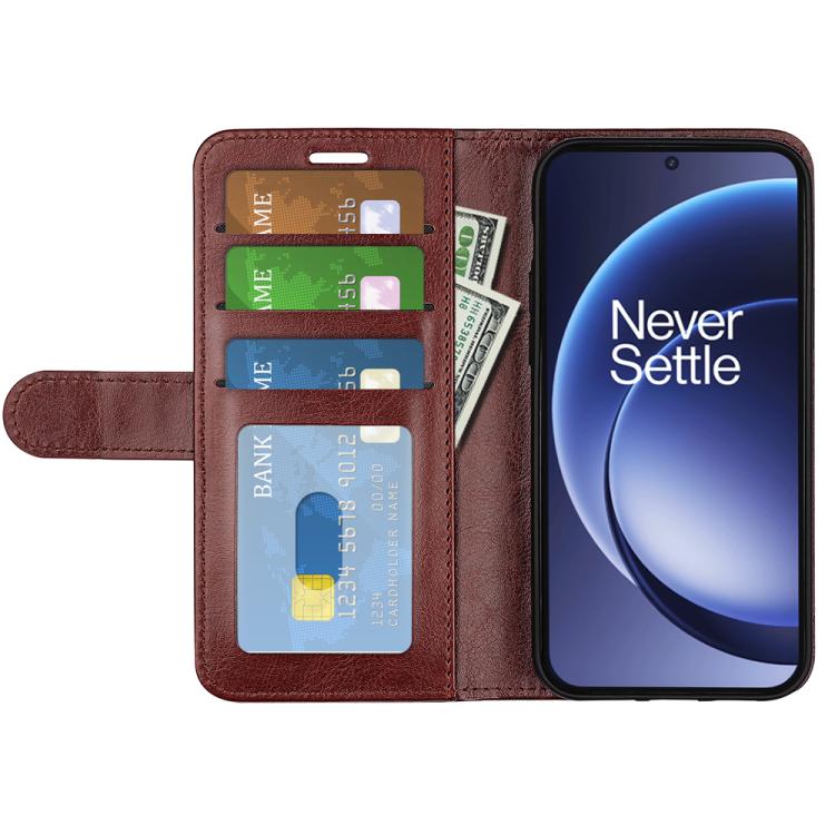 For OnePlus 15 R64 Texture Horizontal Flip Leather Phone Case