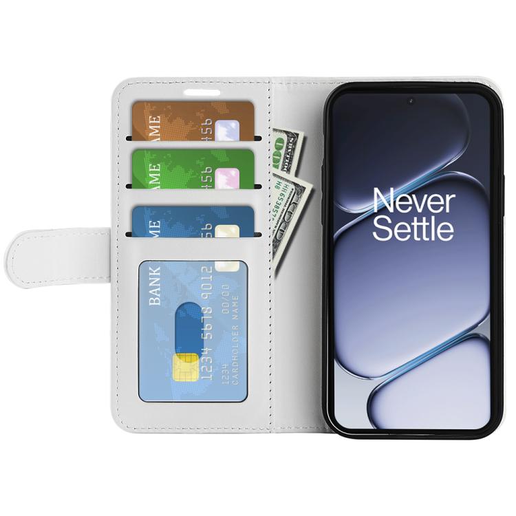 For OnePlus 15R / Ace 6 5G / 6T 5G R64 Texture Horizontal Flip Leather Phone Case
