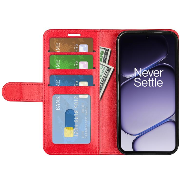 For OnePlus Turbo 6 / 6V R64 Texture Horizontal Flip Leather Phone Case