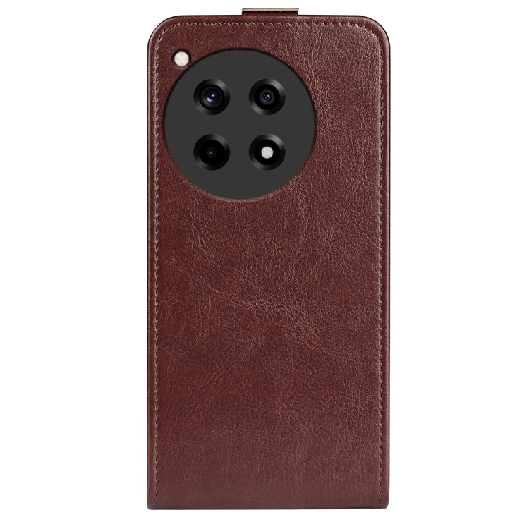 For OnePlus 12R R64 Texture Single Vertical Flip Leather Phone Case