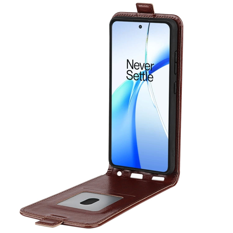 For OnePlus Ace 3V R64 Texture Single Vertical Flip Leather Phone Case