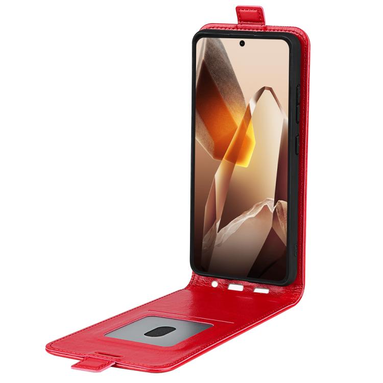 For OnePlus 13 R64 Texture Single Vertical Flip Leather Phone Case