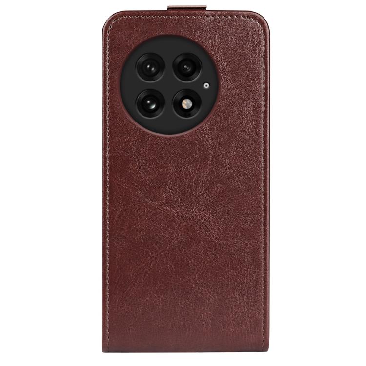 For OnePlus 13 R64 Texture Single Vertical Flip Leather Phone Case
