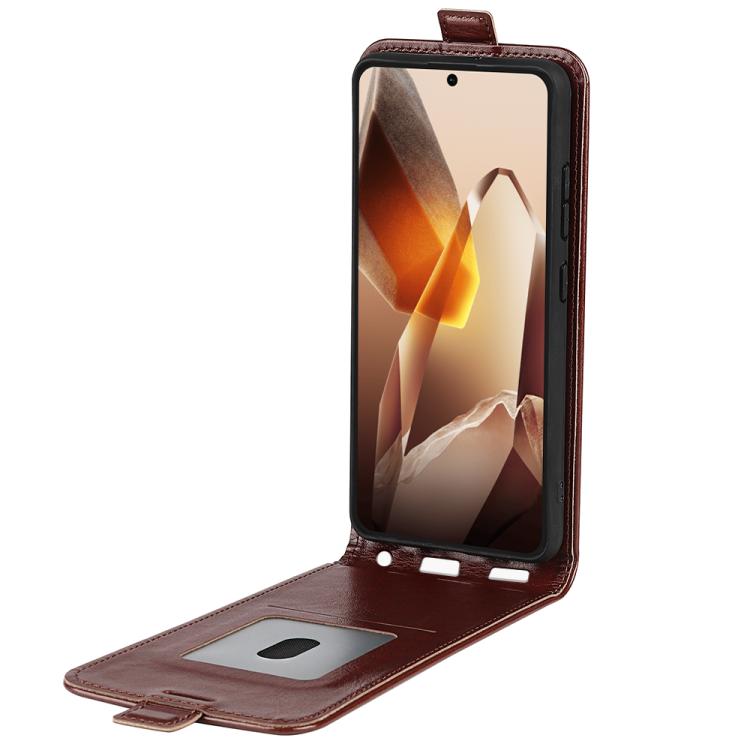 For OnePlus 13 R64 Texture Single Vertical Flip Leather Phone Case