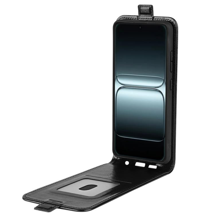 For OnePlus 13T R64 Texture Single Vertical Flip Leather Phone Case
