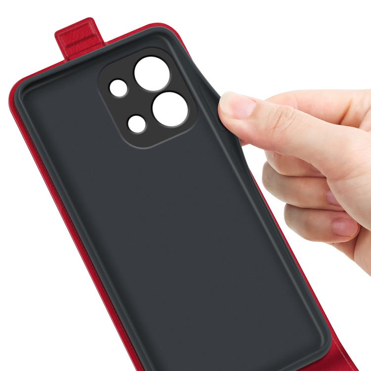 For OnePlus 13T R64 Texture Single Vertical Flip Leather Phone Case