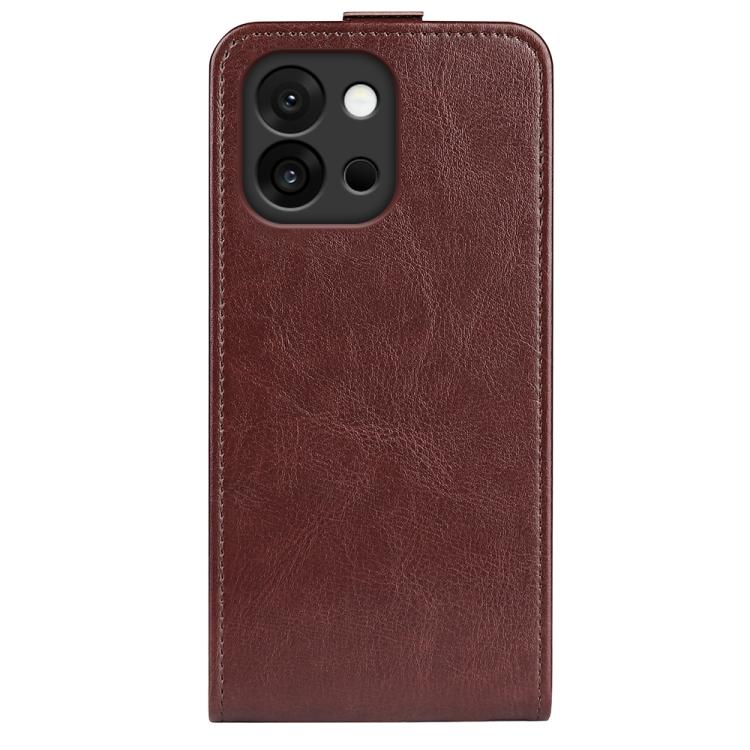 For OnePlus 13T R64 Texture Single Vertical Flip Leather Phone Case