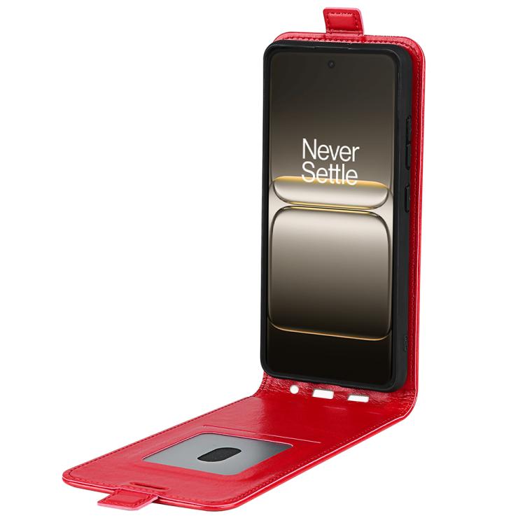 For OnePlus Nord 5 / Ace 5 Ultra R64 Texture Single Vertical Flip Leather Phone Case