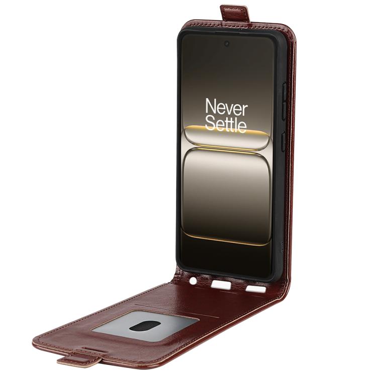 For OnePlus Nord 5 / Ace 5 Ultra R64 Texture Single Vertical Flip Leather Phone Case