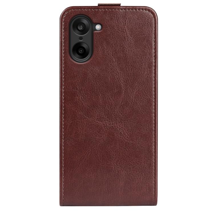 For OnePlus Nord CE5 / Ace 5 Racing R64 Texture Single Vertical Flip Leather Phone Case