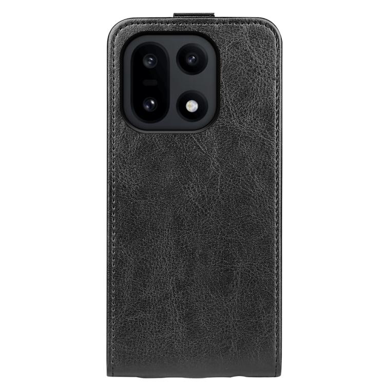 For OnePlus 15 R64 Texture Single Vertical Flip Leather Phone Case